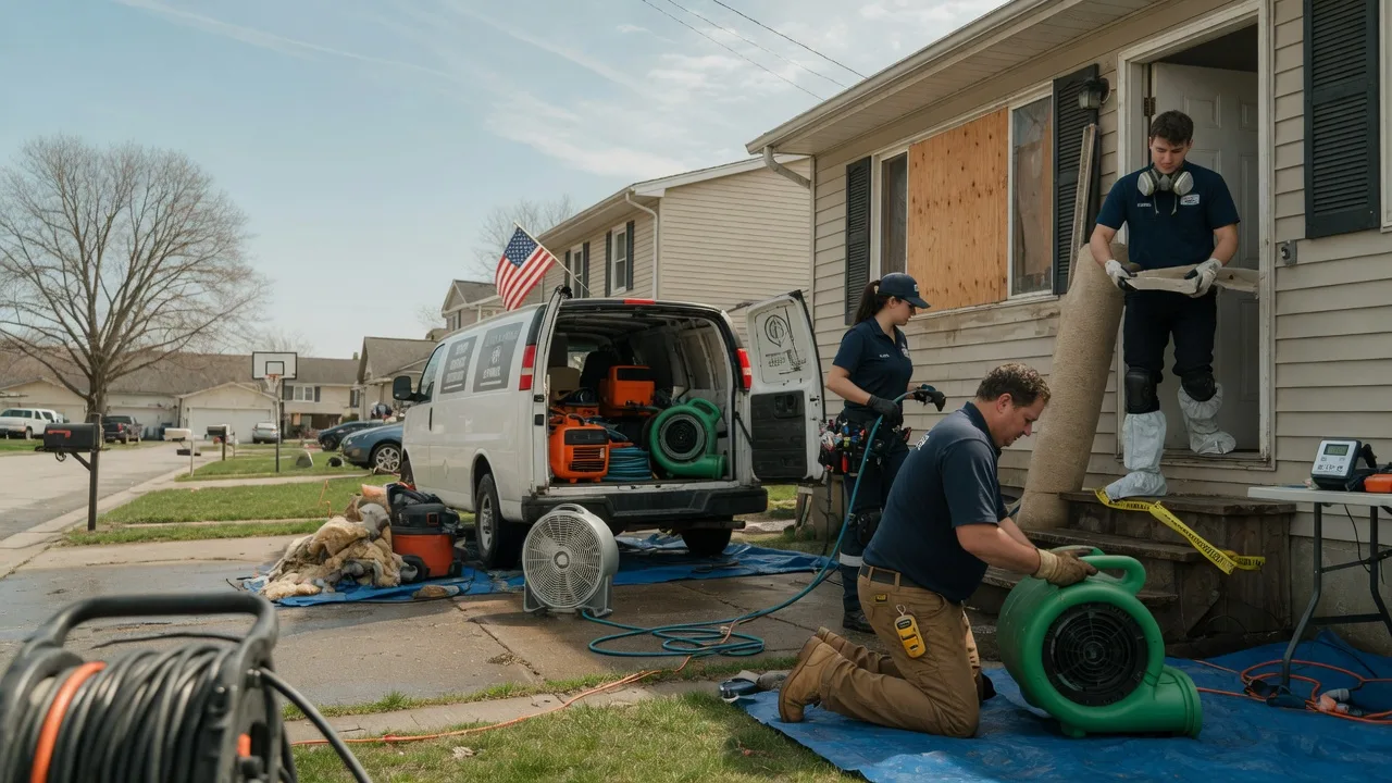 Water Damage Restoration in Wahpeton, ND near me